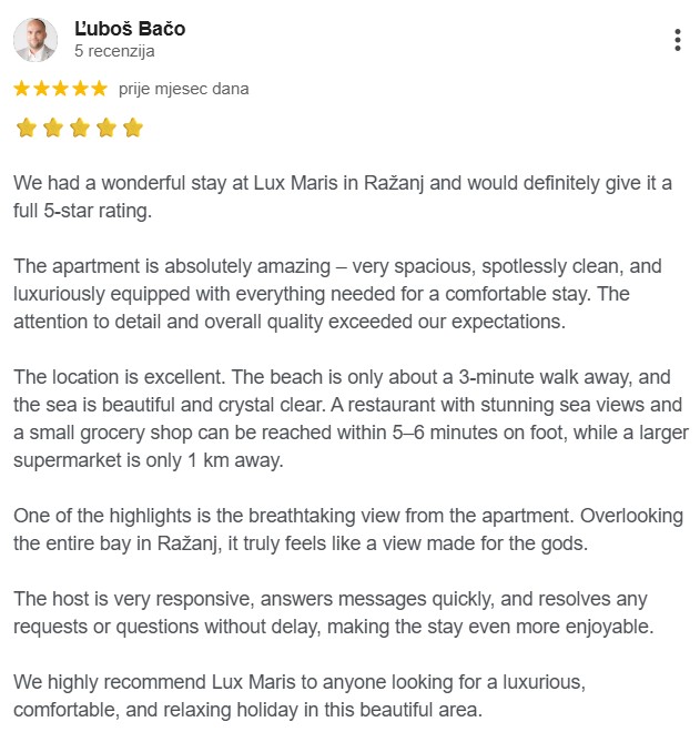Recenzija LuxMaris